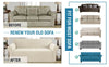 1/2/3 Large Seater Jacquard Sofa Cover Couch Slipcover Stretch Elastic Protector