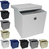 Foldable Storage Square Collapsible Boxes Folding Cubes Toy Books Office Clothes