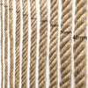 Natural Jute Cord 6-40mm Thick Braided Twisted Hemp Ropes Crafts Decking Garden