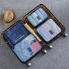 6PCS Luggage Organiser Suitcase Waterproof Storage Bags Packing Travel Cubes UK