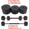 20KG Dumbbells Adjustable Hand Weights Dumbbell Barbell Set For Home Gym Workout