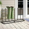 Metal Boot Dryer Shoe Rack Wellie Welly Stand Holder Wellington Hanger 4 Pair UK