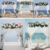 Artificial Wedding Floral Flower Row Top Table Backdrop Arch Arrangement Decor