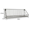 Metal Wire Wall Shelf Hexagon / Round Wall Floating Shelf Display Storage Rack