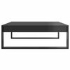 Home Storage Coffee Table High Gloss Black 100x100x35cm Chipboard Living Room