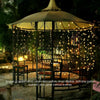 100-20LED SOLAR POWERED RETRO BULB STRING LIGHT GARDEN OUTDOOR FAIRY SUMMER LAMP