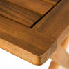 Real Wood Folding Coffee Side Snack Table Wooden Garden Patio Furniture Hardwood