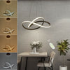 Modern LED Ceiling Light Chandelier Dimmable Pendant Remote Control Lighting