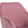 1xDining Chairs Kitchen Chairs Upholstered Velvet Seat for Lounge Living Room