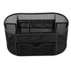 Pencil Tray Mesh Pen Holder Stationery Container Storage Desk Tidy Organiser