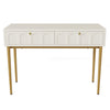 Modern Console Table 2 Drawers Wooden Hallway Living Room Storage Furniture