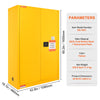 VEVOR Flammable Safety Cabinet Liquid Storage 45 Gal 42.9x18.1x65.2 in Cabinet