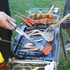 20PCS Stainless Steel BBQ Tools Set Kit Grill Cookware Fork Brush Tong Utensils