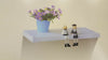 High Gloss Wall Floating Shelf/Shelves White/Black/Grey Display Storage Unit