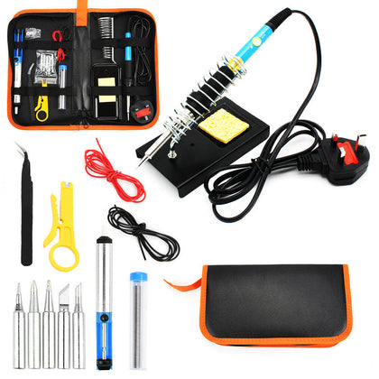 Adjustable Temperature 60W Soldering Iron Kit Electronics Welding Irons Tool