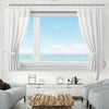 Telescopic Shower Curtain Rail Extendable 53-80cm Pole Rod Bath Chrome