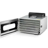 6 Trays Food Dehydrator Dryer Electric Fruit Drying Machine Steel 35L