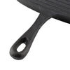 Cast Iron Steak Frying Pan Food Meals Gas Induction Cooker Cooking Kitchen 24cm