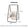 Comfort Hanging Hammock Macrame Swing Outdoor Indoor Garden Seat Chair