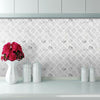 Self-adhesive 3D Wall Stickers Wallpaper Faux Mosaic Tile Stickers Kitchen Decor