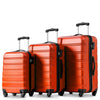 Set of 3 Large Cabin Suitcase Hard Shell Travel Trolley Hand Luggage 20 24 28 "