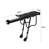 Rear Seat Aluminum Bike Rack Bicycle Mountain Mount Pannier Luggage Carrier UK