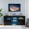 Modern TV Unit Cabinet TV Stand High Gloss 2 Doors Living Room Furniture 120cm
