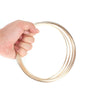 10pcs 6''Dream Catcher Dreamcatcher Rings DIY Hoops Ring Macrame Craft Hoop Gold