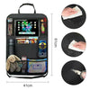 2X Car Back Seat Organiser pad Tablet Holder Storage Kick Mats Kids Toys Bag