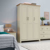 Lisbon Cream Bedroom 2 3 Door Wardrobe 4 7 Chest of Drawers Bedside Table