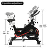 New Home Exercise Bike Aerobic Training Cycle 6KG Flywheel With LCD Monitor