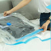12PCS LARGE VACUUM STORAGE BAGS SEAL VAC COMPRESSED SAVING SPACE 90x130CM
