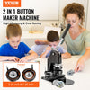VEVOR Button Maker Machine Badge Pin Machine 1.25" 2.25" 500Free Parts Press Kit