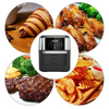 9L Digital Air Fryer Oven Low Fat Healthy Cooker Oil Free Fry Rotisserie Chip
