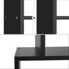 Bookcase 8 tier Bookshelf Book Shelving Unit Wood Display Rack Storage Organiser