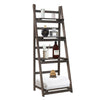 Foldable 4 Tier Wooden Ladder Storage Rack Display Stand Shelving Unit Bedroom