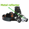Rechargeable Head Torch Headlamp Light Lamp 12000 Lumens 3 x XML T6 LED Zoom UK