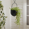 Nordic Metal Hanging Flower Pot Planter Basket Plant Vase Holder Garden Patio UK