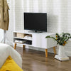 100 cm Wooden TV Stand Storage Shelves & Door Cabinet Unit Home Media Console