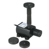 2W 190L/H Garden Solar Water Feature Fountain Pump Panel Kit Pool Pond Aquarium