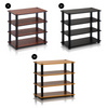 Furinno 13081 Series Turn-S-Tube 4-Tier Shoe Rack