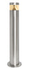 12V Modern LED Bollard Garden Lamp Post Stainless Steel Outdoor Warm White ZLC46