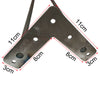 Hairpin Table Legs Set of 4 with 10mm Steel 2&3 Prong Furniture Table Desk Bench
