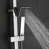 Bathroom Luxury Rain Mixer Shower Combo Set Wall Mounted Rainfall Shower System