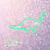 1PC LED Neon Sign Night Light Dinosaur Shaped Modeling Light for Office Bedroom