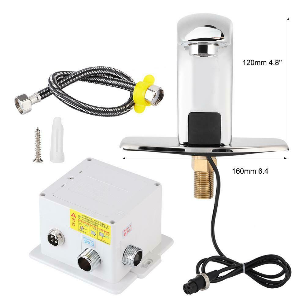 Hands Free Automatic Sensor Faucet Bathroom Basin Kitchen Sink Faucet Water Tap