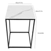 Coffee Table Sofa Side End Night Stand Living Room Furniture Wood Metal