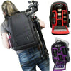 DIY Component Travel DSLR SLR Camera Backpack Laptop Bag Case Cover Waterproof