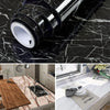 Wallpaper Marble / Wood Texture Sticker Cupboard Table Furniture Cover Adhesive