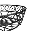 2 Tier Metal Wire Fruit Bowl Basket Storage Holder Stand Kitchen Vegetable Rack